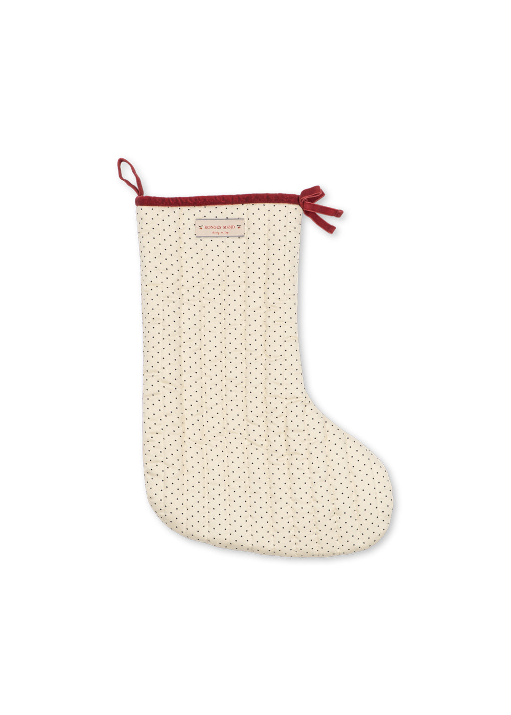 Konges Sløjd Christmas Stocking Cherry