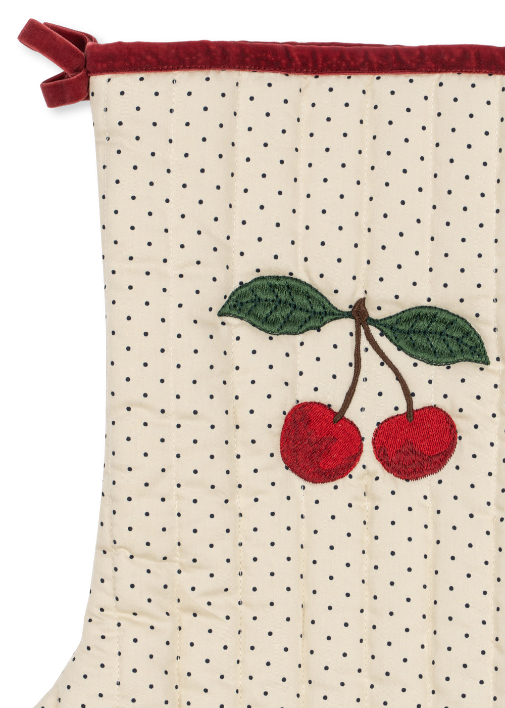 Konges Sløjd Christmas Stocking Cherry