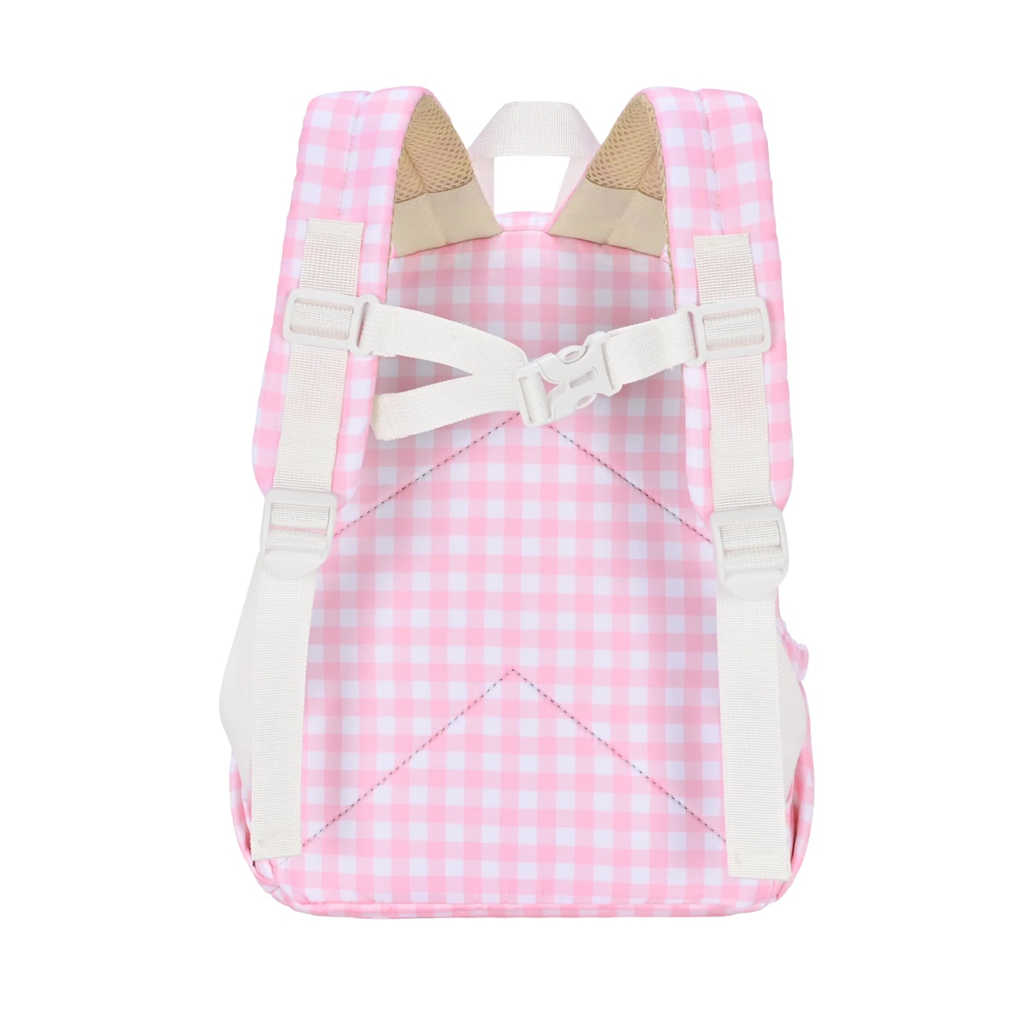 Kinnder Mini Toddler/Daycare Backpack Pink Gingham