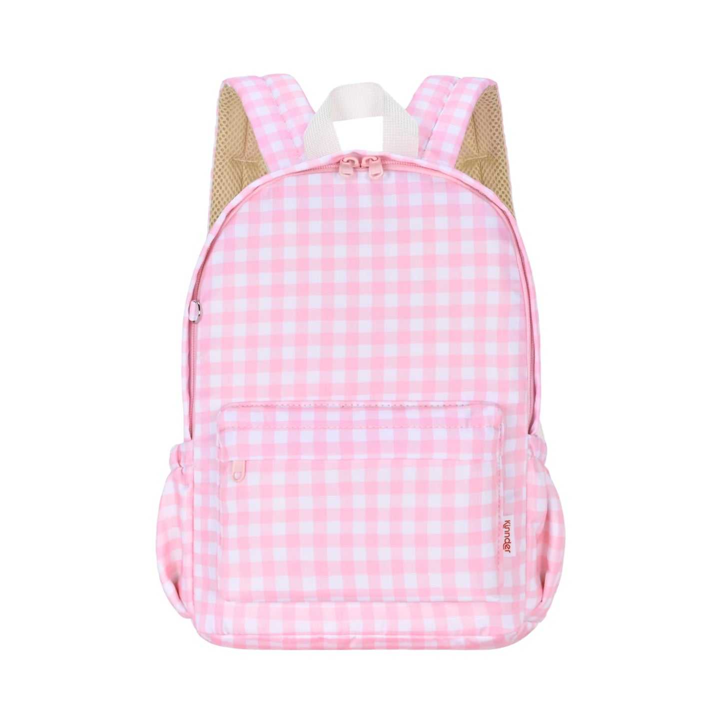 Kinnder Mini Toddler/Daycare Backpack Pink Gingham