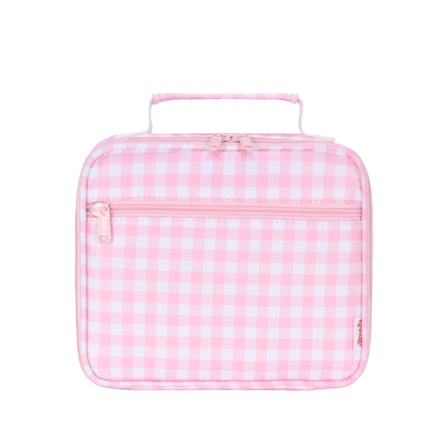 Kinnder Mini Insulated Lunch Bag Pink Gingham