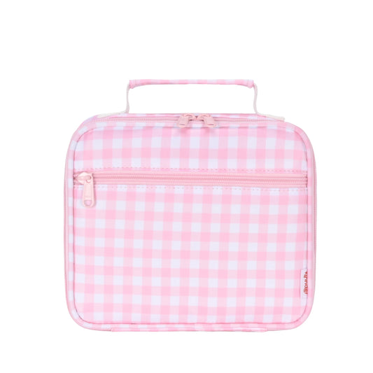 Kinnder Mini Insulated Lunch Bag Pink Gingham