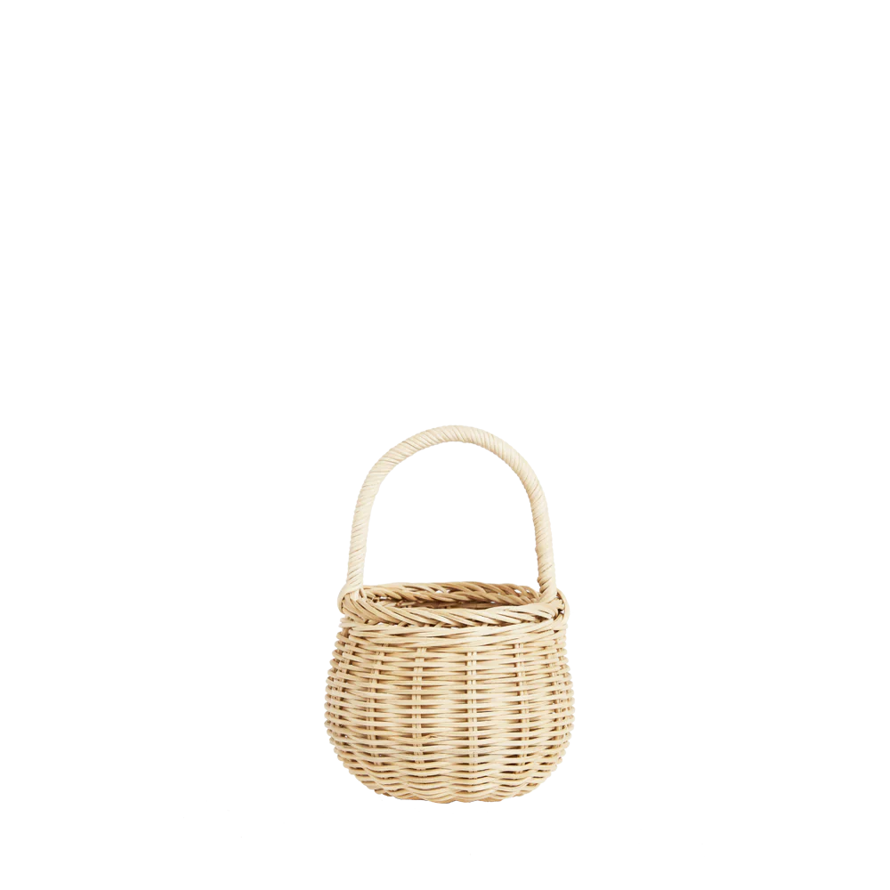 Olli Ella Rattan Berry Basket Straw