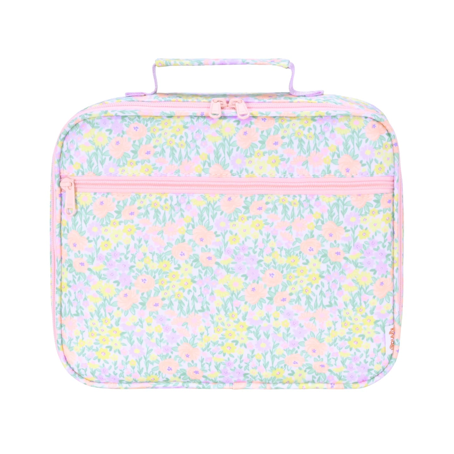 Kinnder Junior Insulated Lunch Bag and Ice Pack Blossom Sherbet