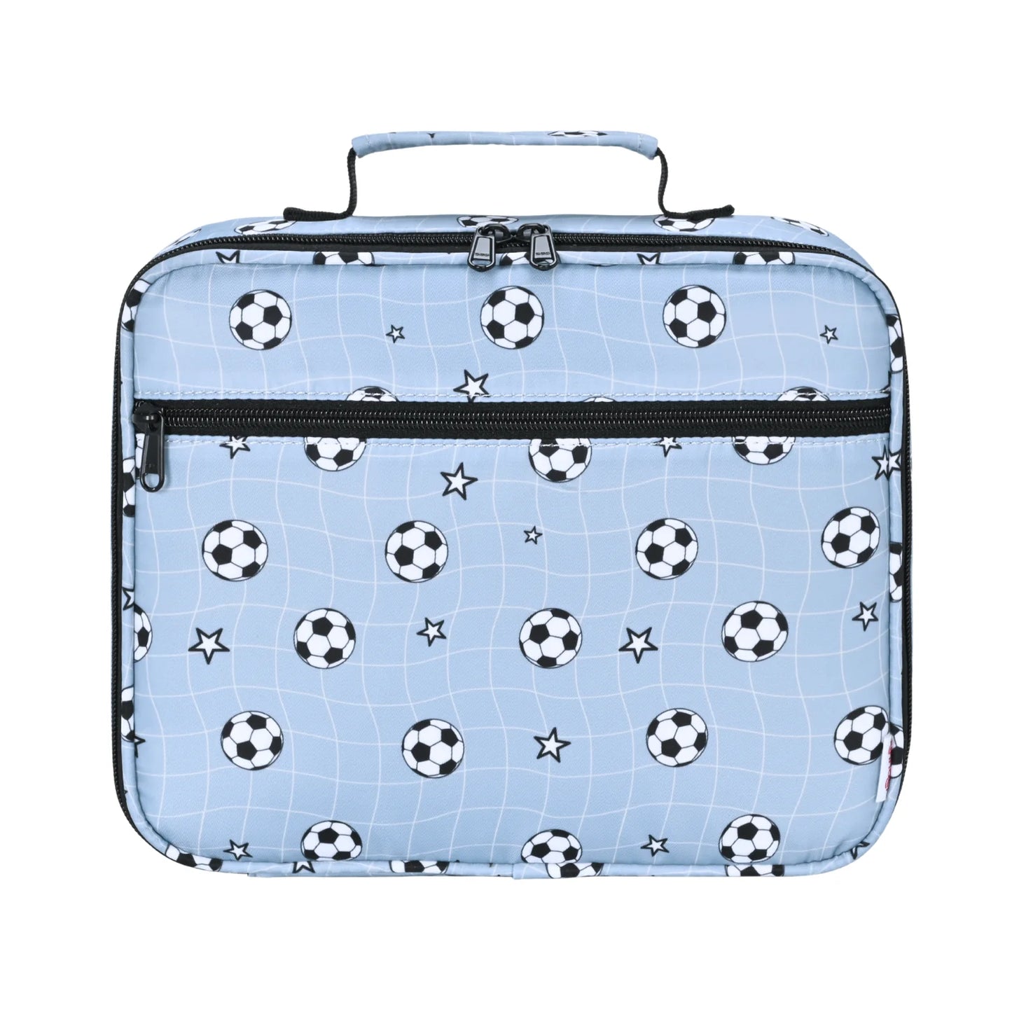 Kinnder Junior Insulated Lunch Bag and Ice Pack Soccer Star