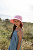 Acorn Terry Towelling Bucket Hat Light Pink