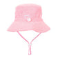 Acorn Terry Towelling Bucket Hat Light Pink