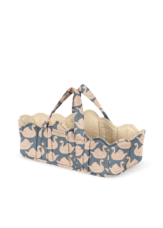 Konges Sløjd Doll Carry Cot Swan