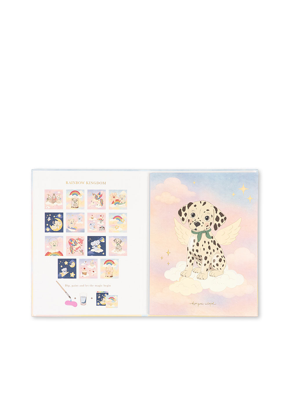 Konges Sløjd Rainbow Watercolour Book