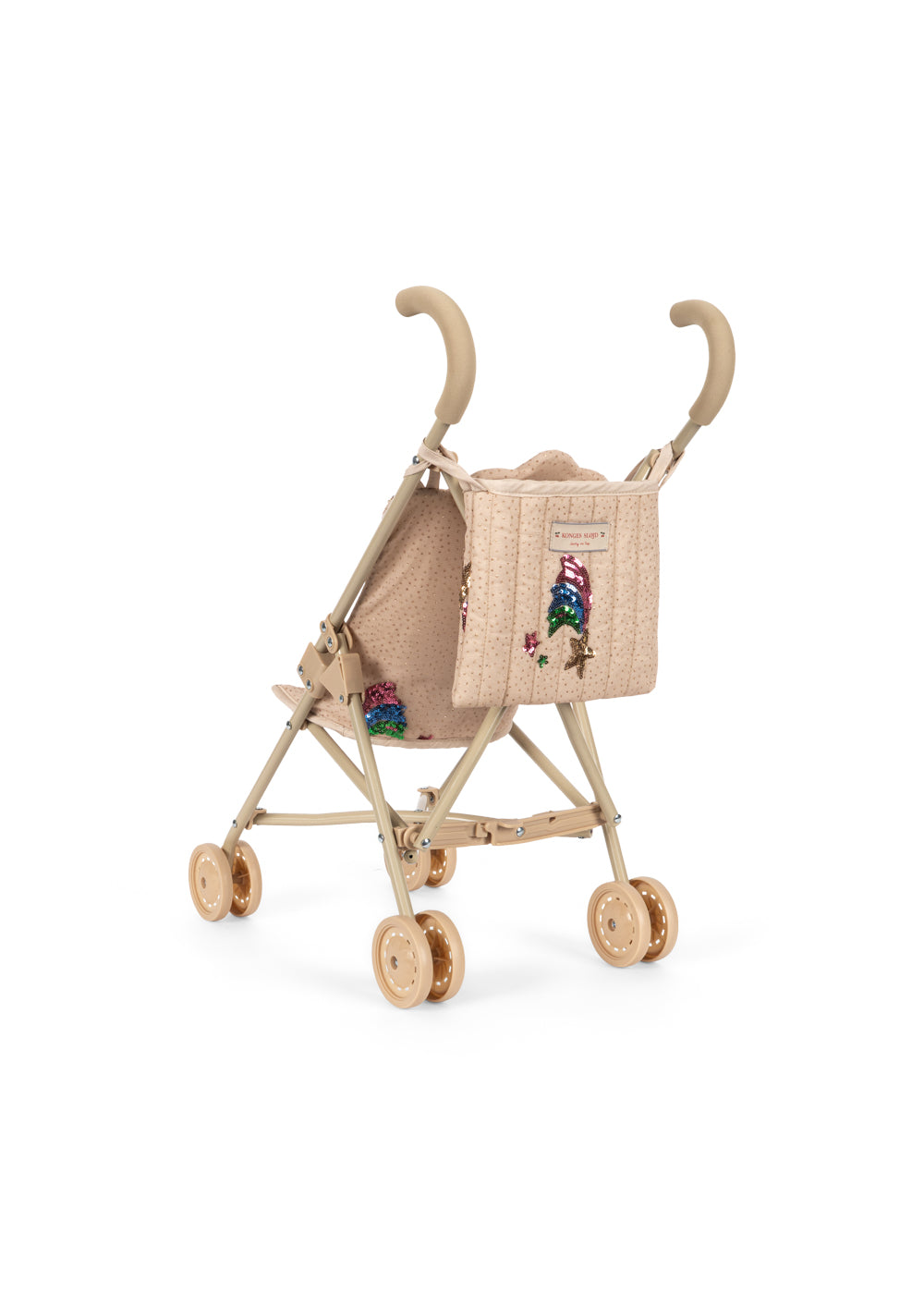 Konges Sløjd Tulle Doll Stroller Rainbow Star