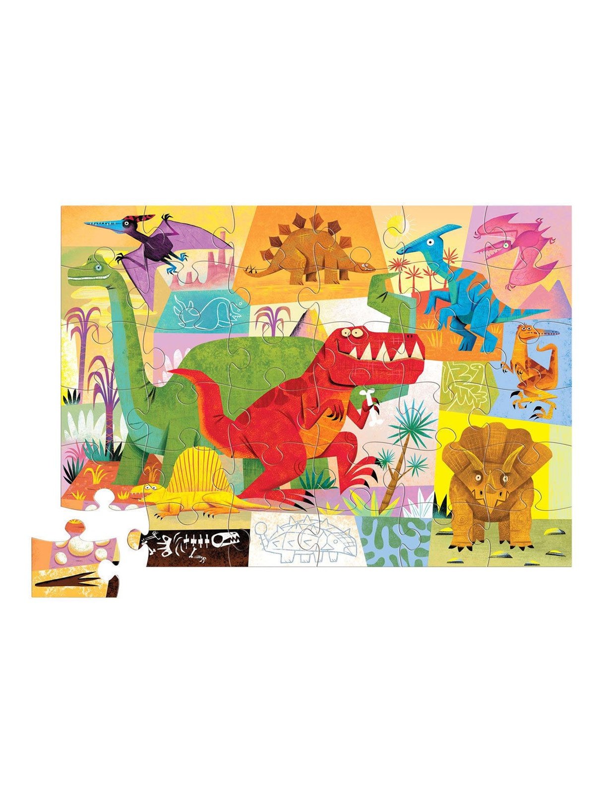 Crocodile Creek 36pc Floor Puzzle Dinosaur