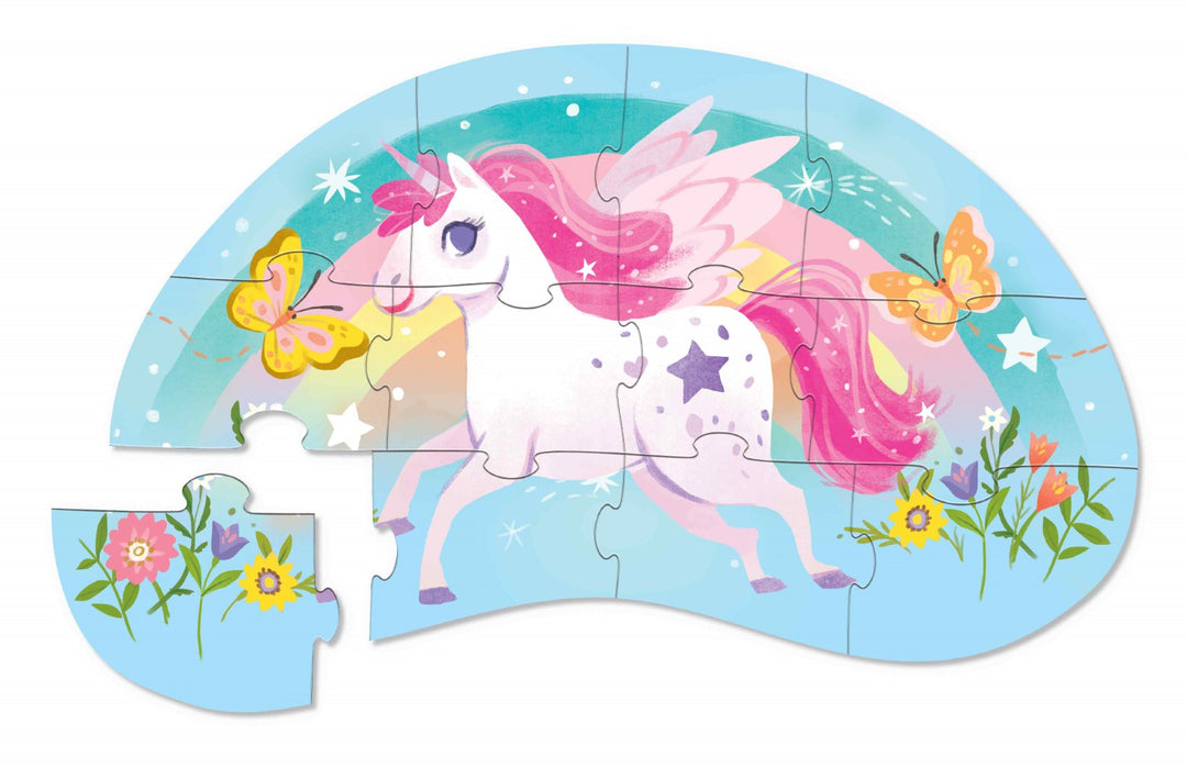 Crocodile Creek 12pc Mini Puzzle Sweet Unicorn