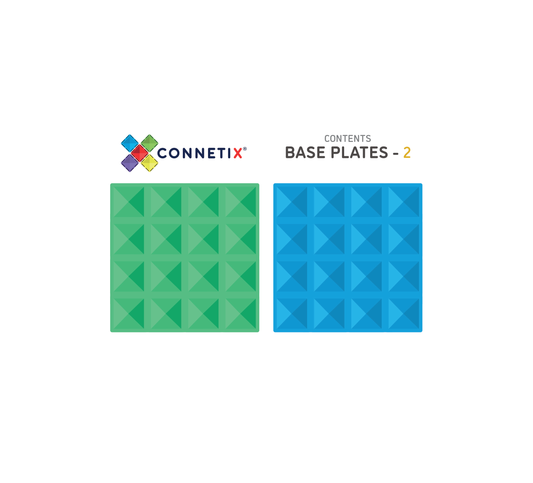 Connetix Tiles 2 Piece Base Plate Pack