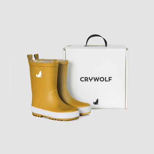 Crywolf Rain Boots  Mustard