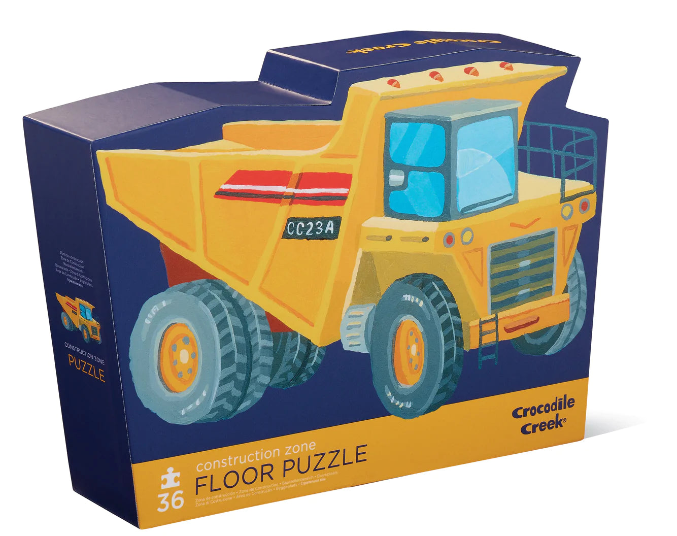 Crocodile Creek 36pc Floor Puzzle Construction Zone