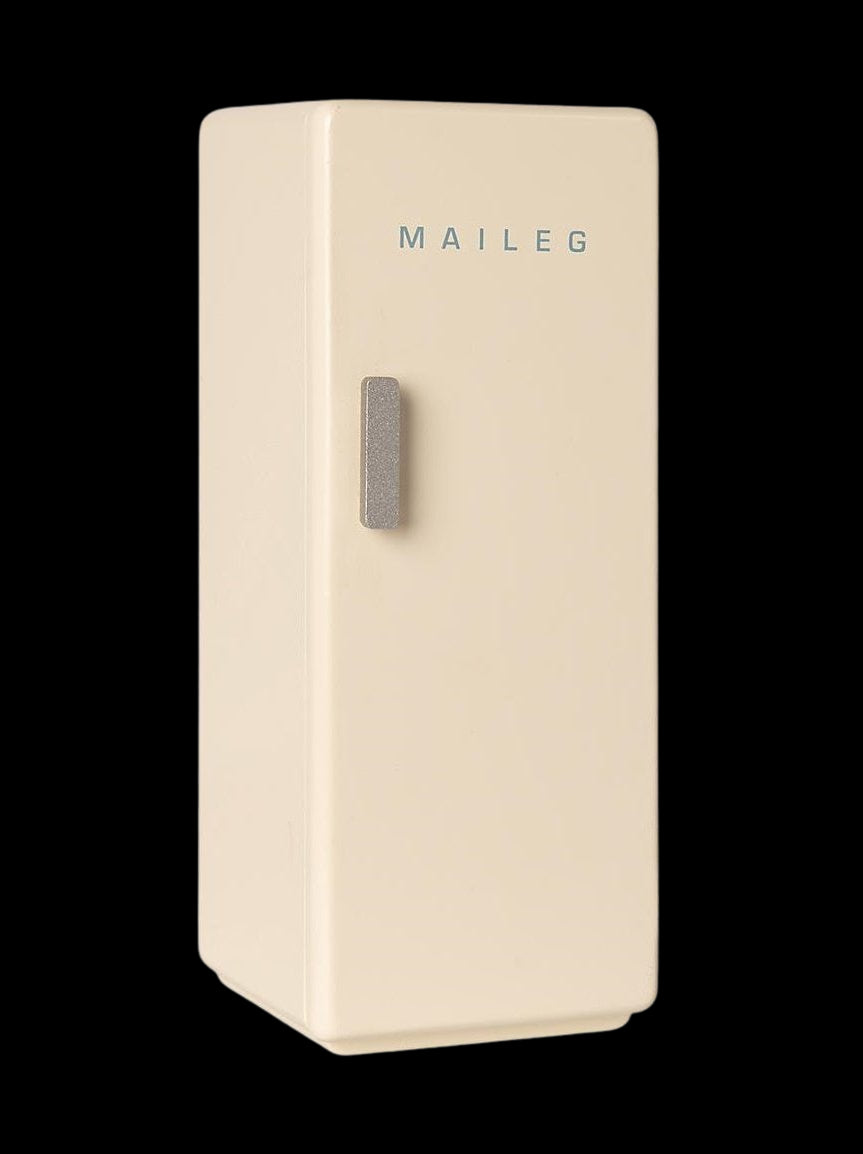 Maileg Miniature Wooden Cooler Fridge Off White