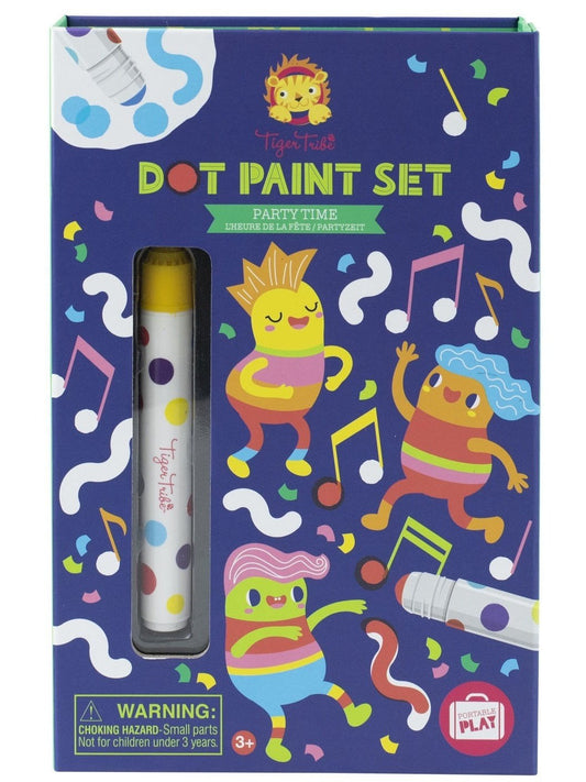 Tiger Tribe Dot Paint Set Party Time