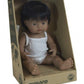 Miniland 38cm Baby Doll Hispanic Boy