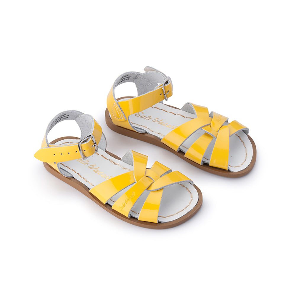 Salt Water Sandals Original Shiny Yellow
