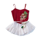 Bella and Lace Nutcracker Dress Clause Embroidery