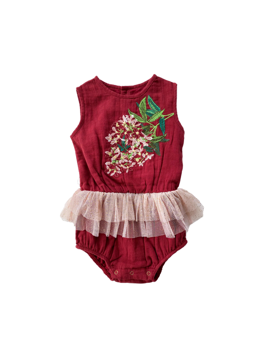 Bella and Lace Snowflake Onesie Clause