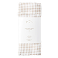 Emma Kate Co. Baby Swaddle Cocoa Gingham