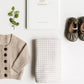 Emma Kate Co. Baby Swaddle Cocoa Gingham