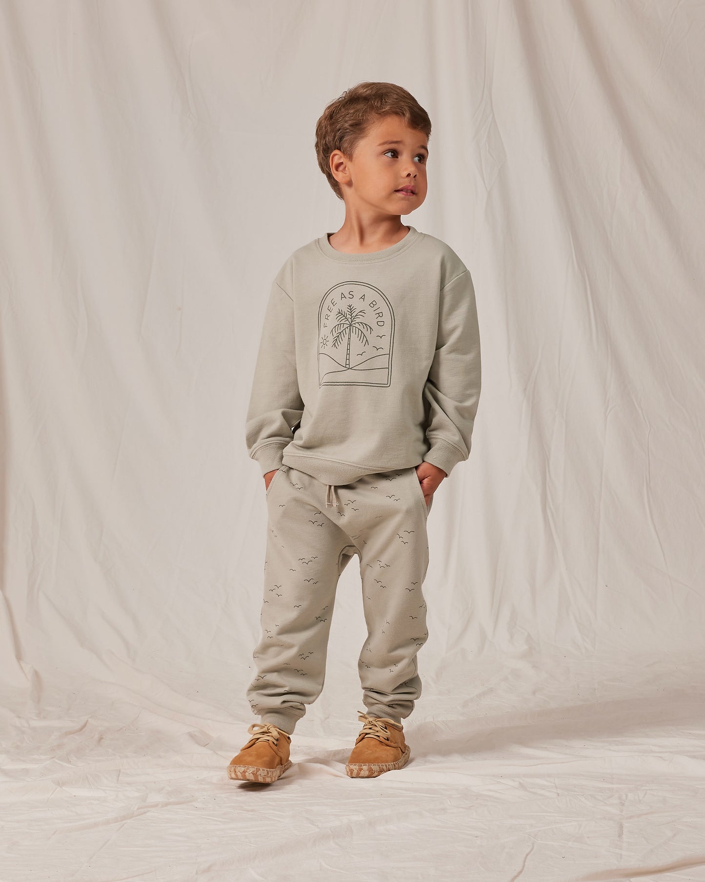 Rylee + Cru Sweatpant Flight Laurel