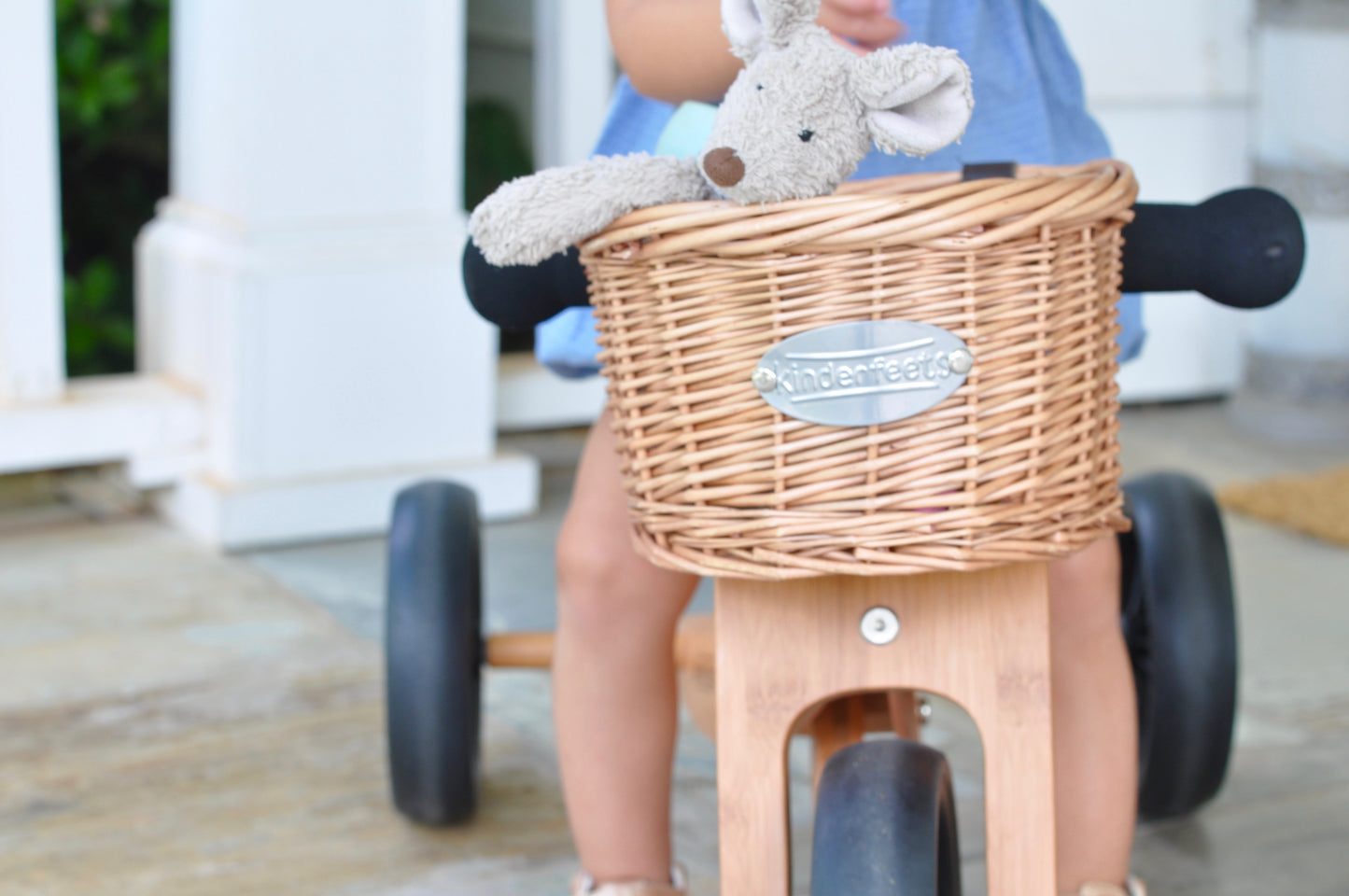 Kinderfeets Wicker Bike Basket