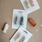Mushie Finger Toothbrush Stone/Tradewinds