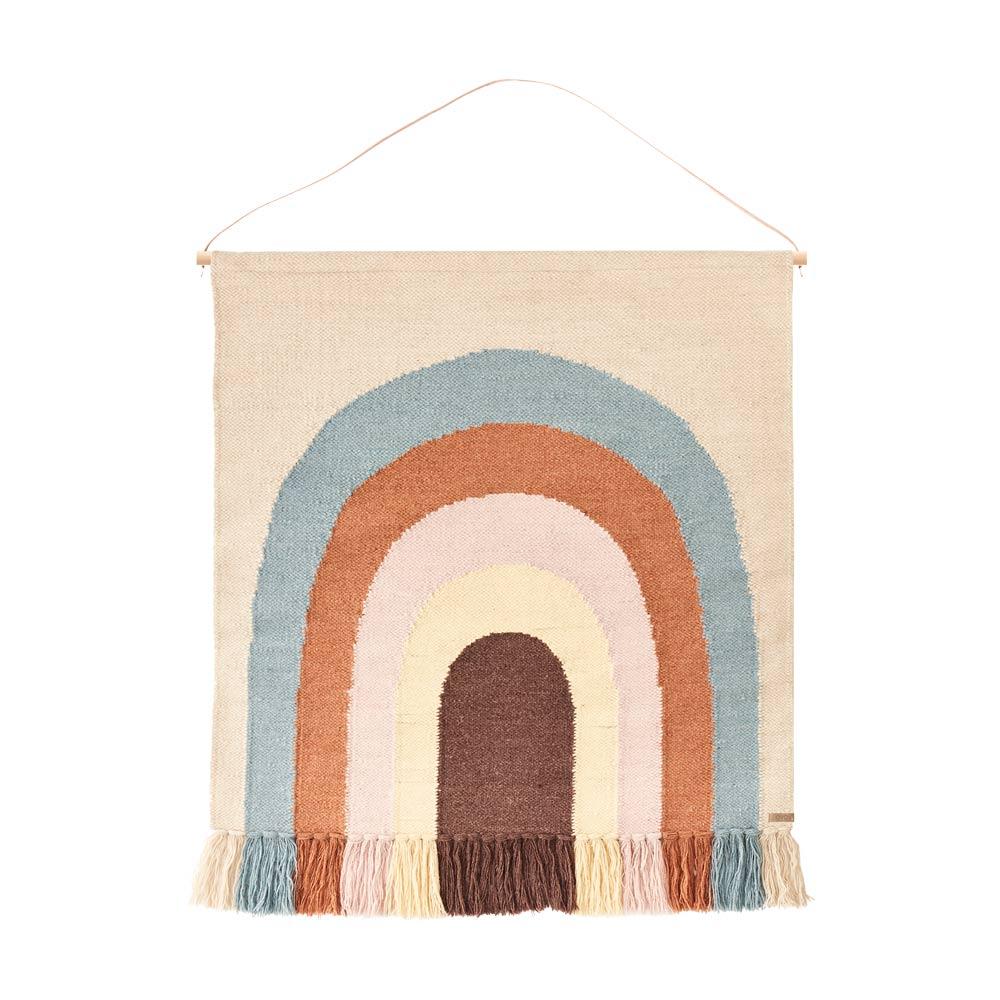 OYOY Mini  Follow the Rainbow Wall Rug