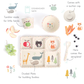 Love Mae Divided Plate Set ABC