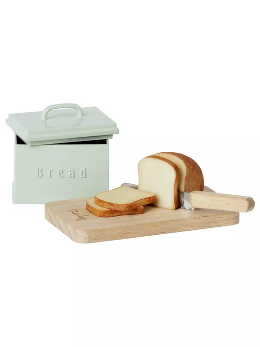 Maileg Bread Box with Utensils