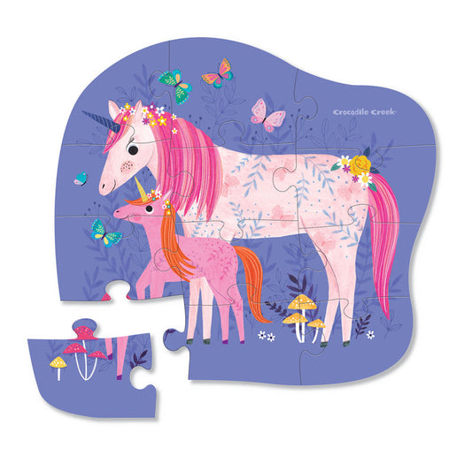 Crocodile Creek 12pc Mini Puzzle Unicorn Magic