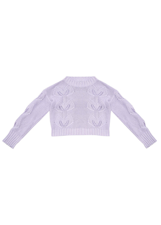 Bella and Lace Minty Jumper Lavender Fields