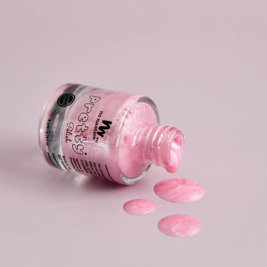 No Nasties  Water-Based Kids Peel-Able Nail Polish Pastel Pink