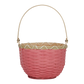 Olli Ella Blossom Basket Small Raspberry