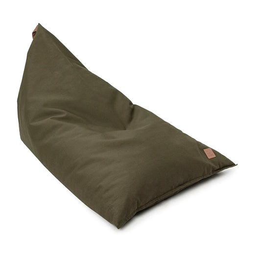 The Muse Edition Cotton Children's Bean Bag Olive