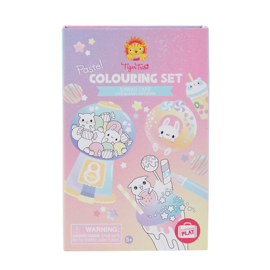 Tiger Tribe Colouring Set Kawaii Cafe