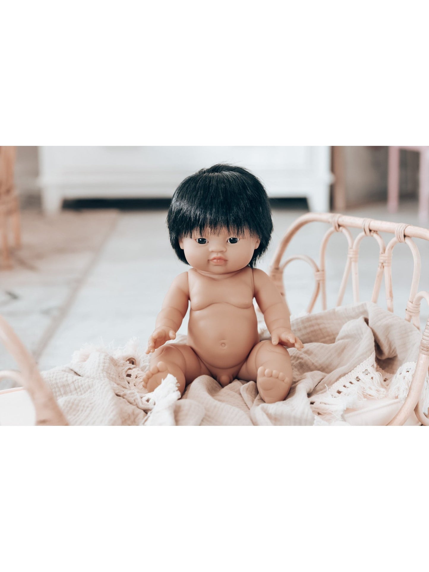 Paola Reina Gordis Asian Baby Boy 34cm Ken
