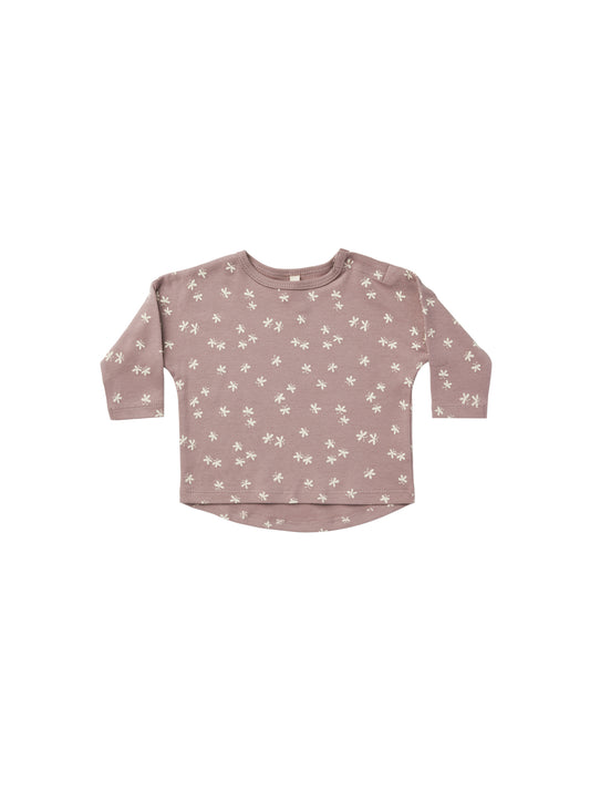 Quincy Mae Longsleeve Tee Butterflies