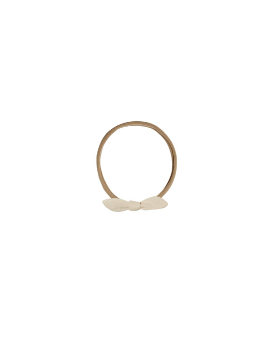 Quincy Mae Little Knot Headband Natural Brown Band