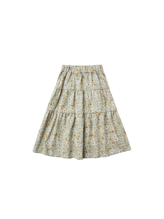 Rylee & Cru Dolly Midi Skirt Wildflowers