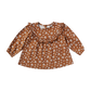 Rylee & Cru Victoria Blouse Cinnamon Ditsy