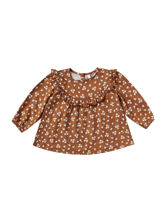 Rylee & Cru Victoria Blouse Cinnamon Ditsy