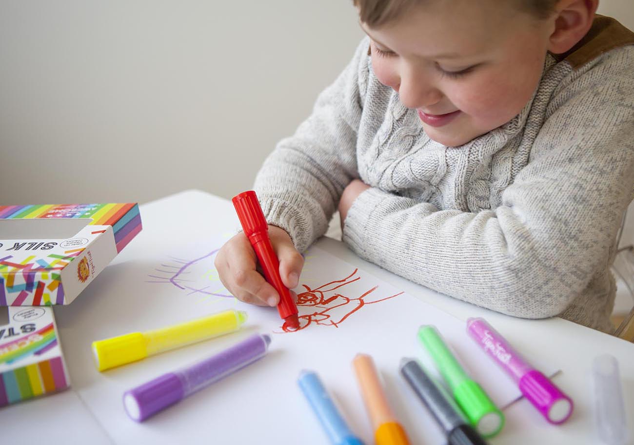 Tiger Tribe  Silk Crayons