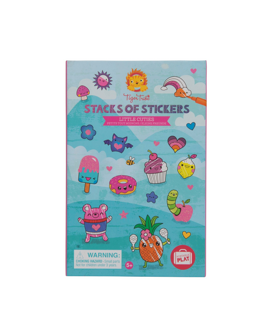 Tiger Tribe Stacks of Stickers Little Cuties
