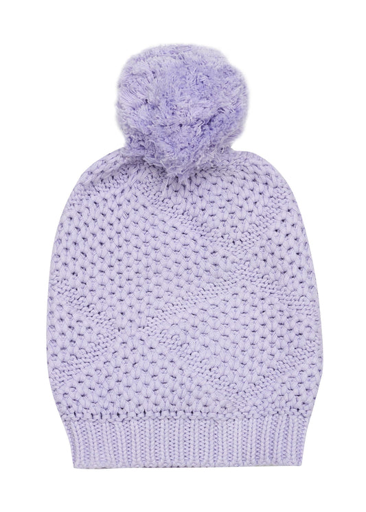 Bella and Lace Toasty Beanie Lavender Fields
