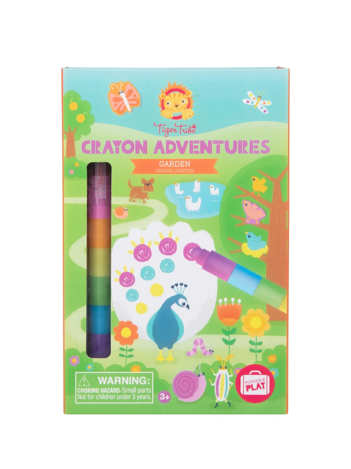 Tiger Tribe Crayon Adventures Garden