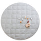 Henlee Quilted Play Mat Stone